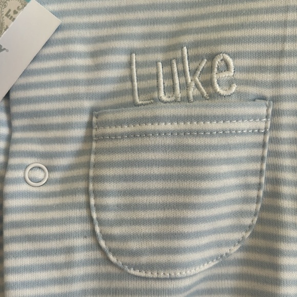 Kissy Kissy Simple Stripes Convertible Gown Blue - Picture 2 of 3